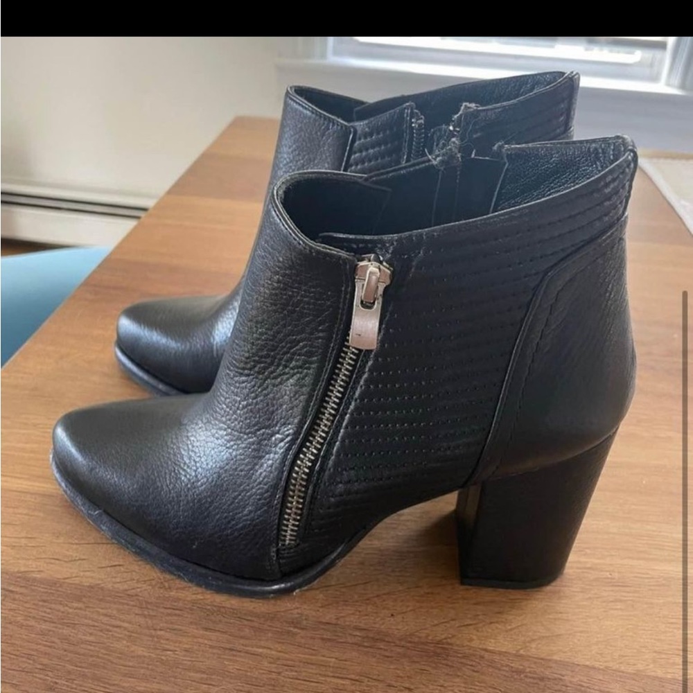 Leather boots from Europe